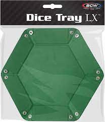 BCW Hexagon Dice Tray - Green